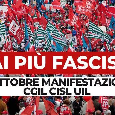 Casa dei Diritti Sociali partecipa alla manifestazione antifascista di sabato 16 ottobre a San Giovanni