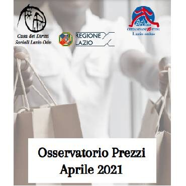 Progetto Osservatorio dei prezzi al consumo della Regione Lazio