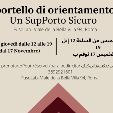 Casa dei Diritti Sociali: al via un nuovo sportello di consulenza e orientamento a FusoLab