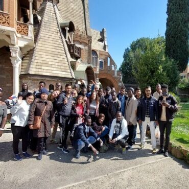 Scuola di italiano di Casa dei Diritti Sociali: grande partecipazione degli studenti alla visita al complesso di Santa Agnese