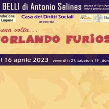 Laboratorio teatrale di Casa dei Diritti Sociali: ad aprile in scena “C’era una volta l’Orlando Furioso”