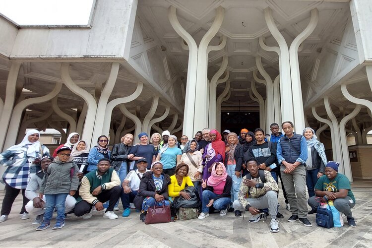 Visita alla Grande Moschea di Roma per gli studenti della Scuola di italiano della CDS
