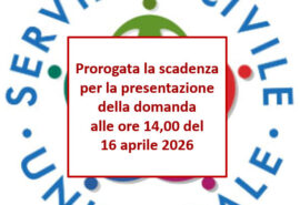 Proroga Servizio Civile Universale
